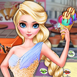 Elsa Ice Cream Shop