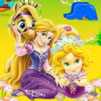 Baby Rapunzel Garden Decoration