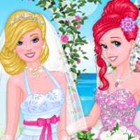 Princesses at Barbara's Wedding