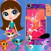 Littlest Pet Shop Phone Decor