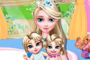 Princess Elsa Twins Care