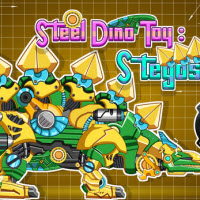 Steel Dino Toy: Mechanic Stegosaurus