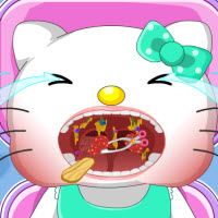 Hello Kitty Tonsil Surgery