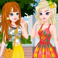 Elsa And Anna Summer Matching Outfits