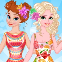 Anna And Elsa Tropical Vacation