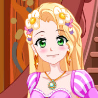 Anime Rapunzel Princess Dress
