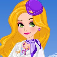 Stewardess Rapunzel