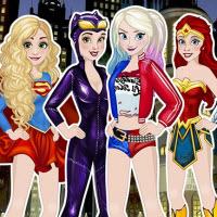 Princesses Comics Heroines HTML5