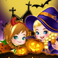 Elsa And Anna Halloween Story