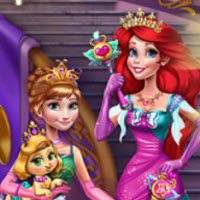 Anna And Ariel Dressup