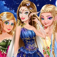 winter fairies princesses