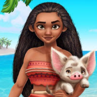 polynesian princess adventure style