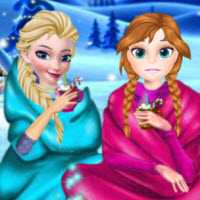 Frozen Sisters Winter Holiday