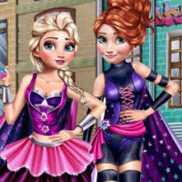 Superhero Spring Princess Dress up