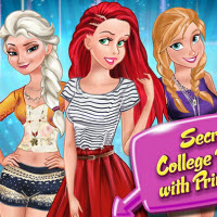 Secret College Party with Princess