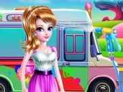 girly ice cream truck car wash