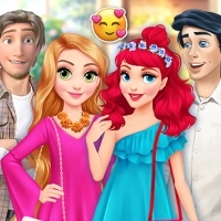 Rapunzel And Ariel Double Date