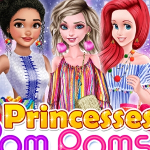 Princesses Pom Poms Fashion