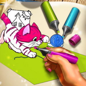 Pets Coloring Book